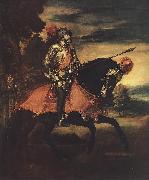 TIZIANO Vecellio Emperor Charles V at Mhlberg ar Spain oil painting artist